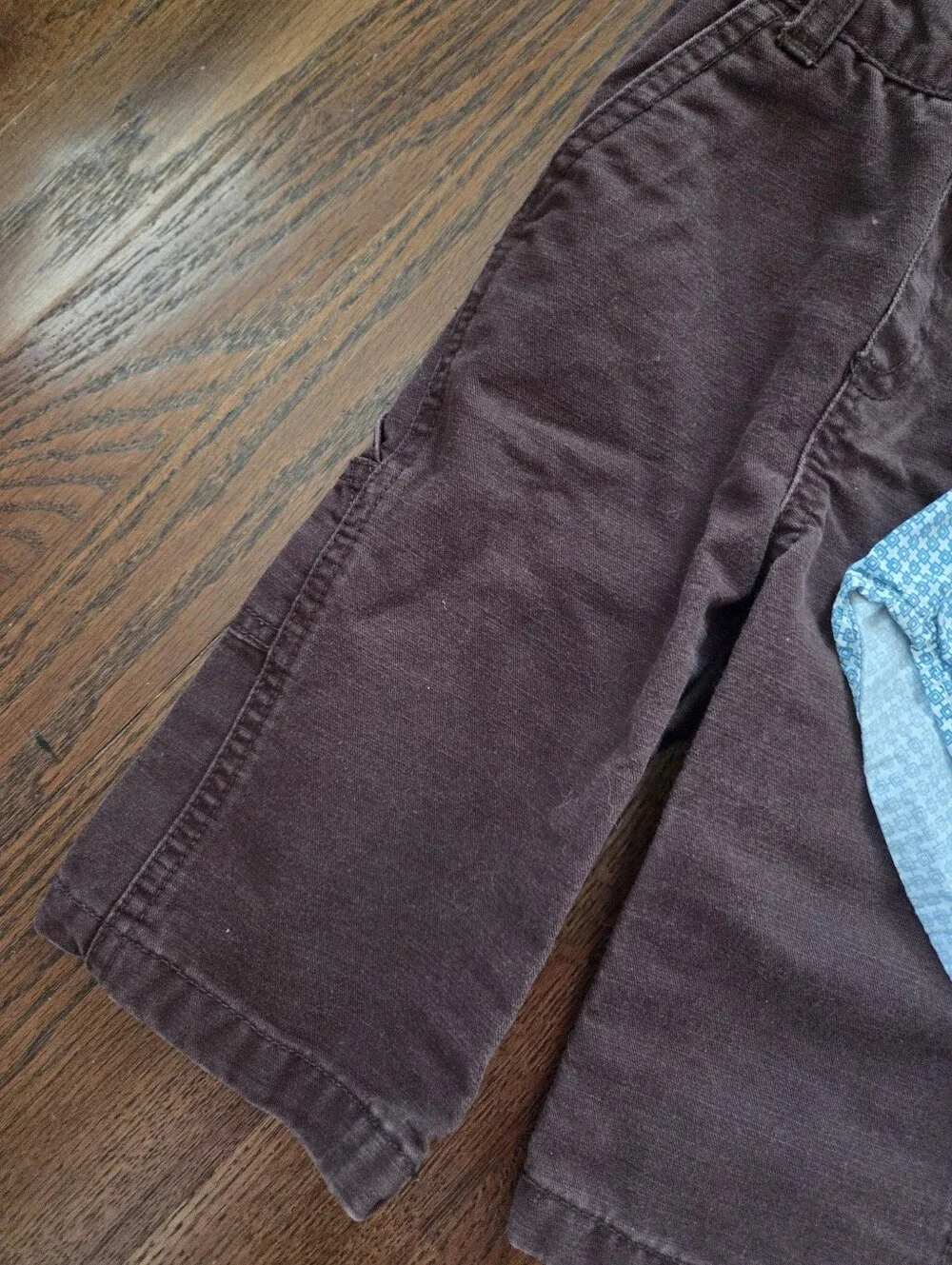 Boys 6/9M Blue/Brown Outfit